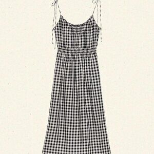 Doen Leslie Dress in Marilyn Gingham (XS)